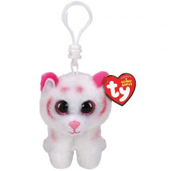 TY Beanie Babies Clip Tijgerknuffel Tabor 7 cm